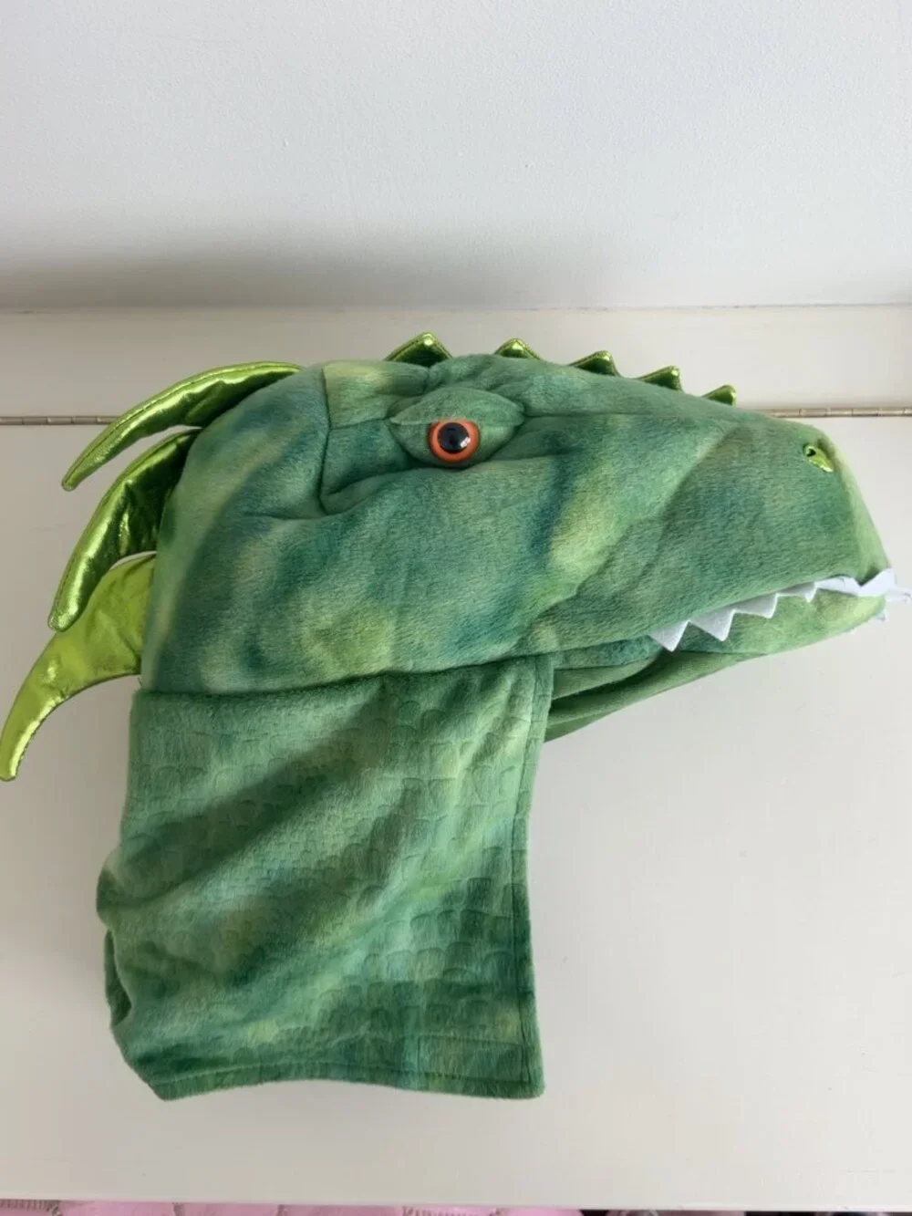 Dream Play Imagine T-Rex Dinosaur Halloween Costume 5/6 Complete 5 Piece Green